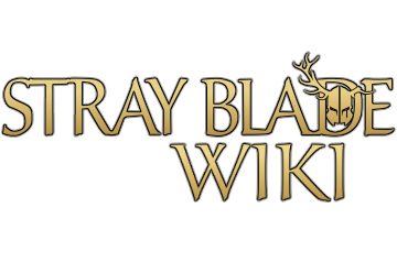 logo big gold stray blade wiki guide